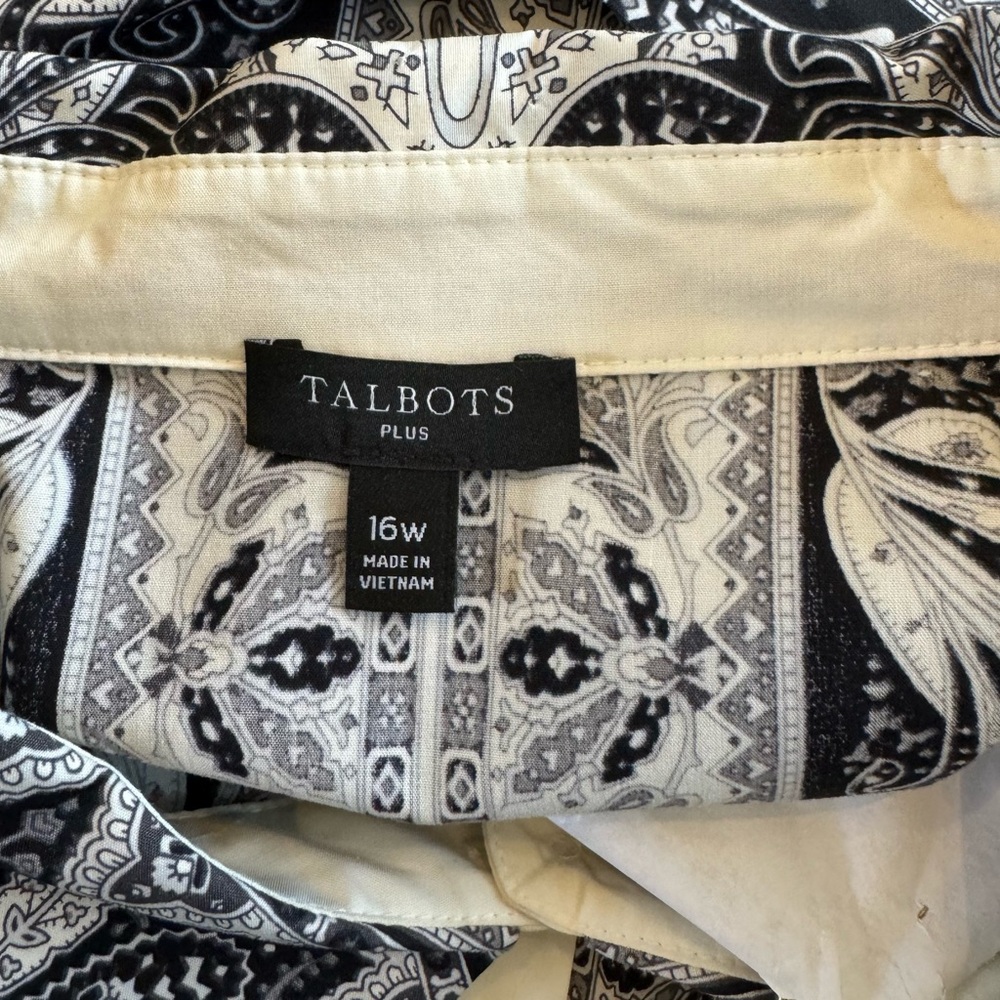 Talbots sleeveless dress, Size 16W - Picture 3 of 6